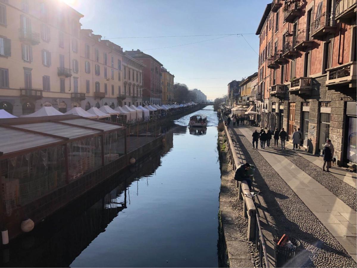 Appartamento Navigli Milão Exterior foto