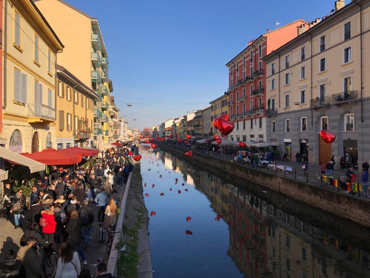 Appartamento Navigli Milão Exterior foto